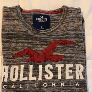 Short Sleeve EUC Gray Hollister T-shirt